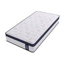 Levitex 35CM Single Mattresses Gel Memory Foam and 7-Zone Ergonomic Pocket Spring, Anti-Roll Dual-Row Edge, Triple Cooling System for Hot Sleepers