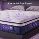 Levitex Double Mattress 23CM With Pocket Spring & Cooling Gel Foam, Medium-Firm Full-Body Support, Mattresses In A Box