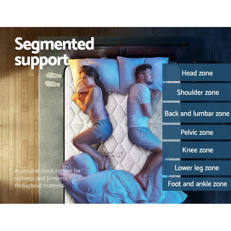 Giselle Bedding 28cm Mattress Super Firm King Single