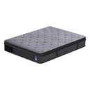 Levitex 33 cm Mattress 8.0 Extra Firm 7-Zone Pocket Spring Mattress with Dual-Row Edge Support & Breathable Knit Cover Double