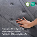 Levitex 33 cm Mattress 8.0 Extra Firm 7-Zone Pocket Spring Mattress with Dual-Row Edge Support & Breathable Knit Cover King Single