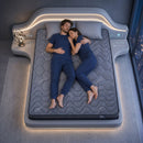Levitex 25 cm Hybrid Pocket Spring Mattress Firm with 4cm Egg Crate Foam for Deep Sleep Bamboo Charcoal Fabric King