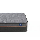 Levitex 25 cm Hybrid Pocket Spring Mattress Firm with 4cm Egg Crate Foam for Deep Sleep Bamboo Charcoal Fabric King