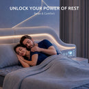 Levitex 25 cm Hybrid Pocket Spring Mattress Firm with 4cm Egg Crate Foam for Deep Sleep Bamboo Charcoal Fabric Queen