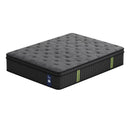 Levitex 34 cm Pocket Spring Mattress with Reinforced Edge Support & 5-Zone Pressure Relief Breathable Gel Memory Foam Hybrid Mattress for Back Pain Double