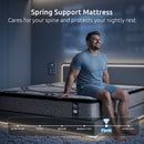 Levitex 5-Zone Pocket Spring Mattress with Latex & Memory Foam 7.5 Firm Hybrid Mattress for Extra Lumbar & Shoulder Support 34 cm Thickness Queen