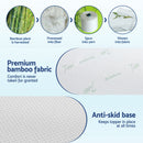 Giselle Bedding 5cm Memory Foam Mattress Topper 7-Zone King Single