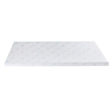 Giselle Bedding 8cm Memory Foam Mattress Topper 7-Zone Graphite Double