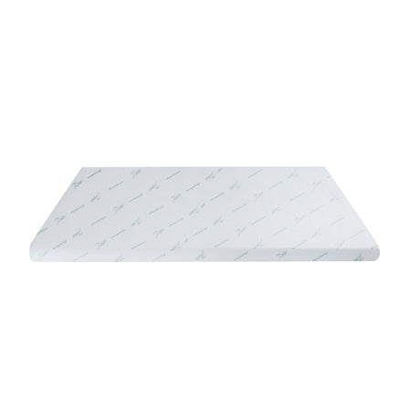 Giselle Bedding 8cm Memory Foam Mattress Topper 7-Zone Graphite Single