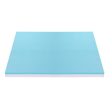 Giselle 8cm Memory Foam Mattress Topper Gel Dual Layer Foam Bamboo Double