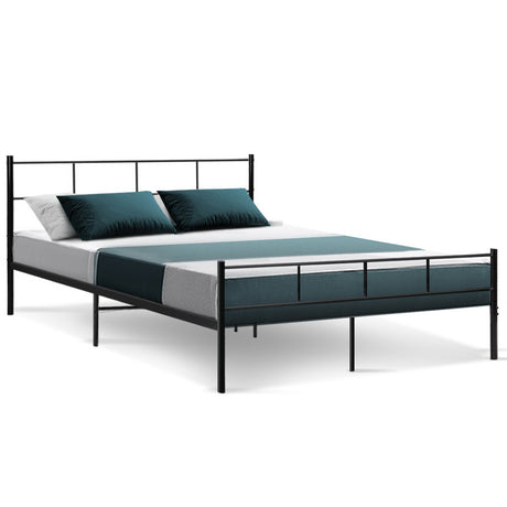 Artiss Bed Frame Queen Metal Bed Frame SOL
