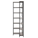 Artiss 6 Tiers Bookshelf Corner Shelf Bookcase Display Shelves Oak
