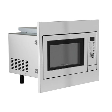 Devanti Built In Microwave Oven 30L Grill Air Fry Convection Silver