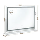 Embellir 90x60cm Makeup Mirror 360 degree Rotatable Vanity Mirror 10x magnifing