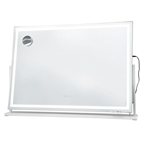 Embellir 100x70cm Makeup Mirror 360 degree Rotatable Vanity Mirror 10x magnifing