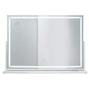 Embellir 100x70cm Makeup Mirror 360 degree Rotatable Vanity Mirror 10x magnifing