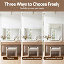 Embellir 100x70cm Makeup Mirror 360 degree Rotatable Vanity Mirror 10x magnifing