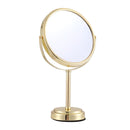 Embellir Makeup Mirror 20x20cm 1X 5X Magnifying Rotation Tabletop Gold