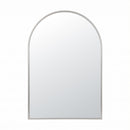 Embellir Arch Wall Mirror, Decorative Silver Frame Mirrors, 61x41cm Bathroom Vanity Mirror, Slim Frame for Living Room Entryway Bedroom Decor