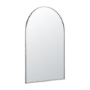 Embellir Arch Wall Mirror, Decorative Silver Frame Mirrors, 61x41cm Bathroom Vanity Mirror, Slim Frame for Living Room Entryway Bedroom Decor
