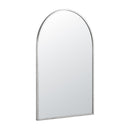 Embellir Arch Wall Mirror, Decorative Silver Frame Mirrors, 86x50cm Bathroom Vanity Mirror, Slim Frame for Living Room Entryway Bedroom Decor