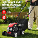 Giantz Petrol Lawn Mower 149cc 4 Stroke Hand Push 16in Grass Cutter Lawnmower