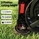 Giantz Petrol Lawn Mower 149cc 4 Stroke Hand Push 16in Grass Cutter Lawnmower