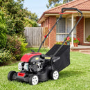 Giantz Petrol Lawn Mower 149cc 4 Stroke Hand Push 16in Grass Cutter Lawnmower