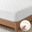Giselle Waterproof Mattress Protector 100% Cotton Quilted Fitted Cover King