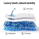 Giselle Waterproof Mattress Protector 100% Cotton Quilted Fitted Cover King