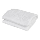 Giselle Waterproof Mattress Protector 100% Cotton Quilted Fitted Cover Queen