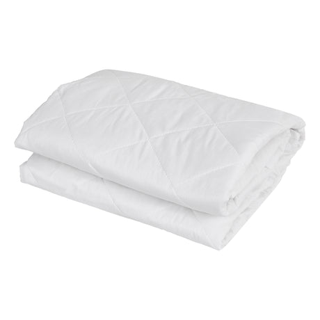 Giselle Waterproof Mattress Protector 100% Cotton Quilted Fitted Cover Single