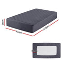 Giselle Water-Resistant Mattress Protector Microfiber 360° Fit King Single