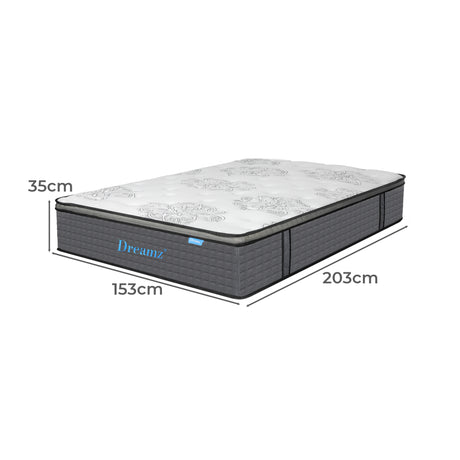 Dreamz Spring Mattress Bed Pocket Egg Queen-2029387212394729474