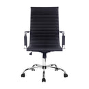Artiss Office Chair Conference Chairs PU Leather High Back Black