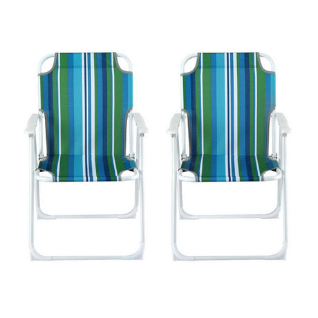 Gardeon Outdoor Chairs Folding Camping Chair Steel Portable Patio Furniture