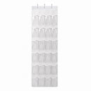 Artiss Over Door Shoe Organiser Storage 6-Tier Pantry Hanger 24 Pockets White