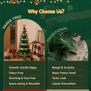Jingle Jollys 47cm&111cm Christmas Tree Decoration Foldable Xmas Paper Tree
