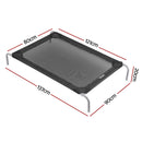 i.Pet Pet Dog Bed Elevated Trampoline Durable Raised Heavy Duty Large Dogs 90x137cm Black