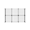 i.Pet Pet Dog Playpen Enclosure Cage 20 Panel Puppy Fence Play Pen Foldable Metal