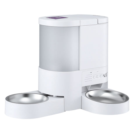 i.Pet Automatic Pet Feeder Water Dispenser 2-in-1 Smart WiFi Dog Cat Food 4L