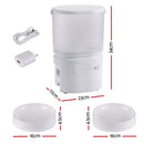 i.Pet 5L Automatic Pet Feeder Dual Bowl Smart Dispenser APP Control Cats Dogs