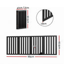 i.Pet Dog Gate Playpen Enclosure 4 Panels Pet Door Fence Wooden Play Pen Stair
