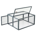 i.Pet Chicken Coop Large Portable Wooden Rabbit Run Cage Hutch Outdoor Folding Hen House 110cm