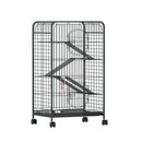 i.Pet Rabbit Cage Indoor Hutch Guinea Pig Bird Ferret Cat Hamster 110cm 4 Level