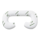 Giselle Bedding Pregnancy Pillow for Side Sleepers C-Shaped Body Pillow with Bamboo Fiber Cover, Maternity Pillow for Full Body Support, Belly and Waist Comfort