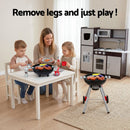 Keezi Kids Kitchen Playset BBQ Grill Toy with Wooden Pretend Play Set 80cm