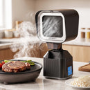Devanti Portable Range Hood Desktop Exhaust Fan Adjustable Dual Filters Black