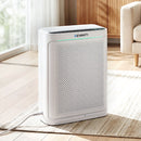 Devanti Air Purifier HEPA Air Cleaner Digital Display Bedroom White