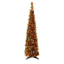 Jingle Jollys 160cm Pop Up Christmas Tree Artificial Christmas Tree Golden Maple Leaf